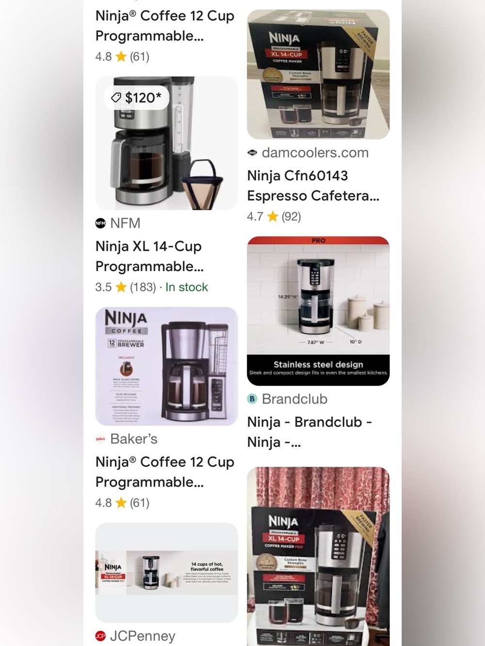 #2017** Ninja Progmmable XL 14 -Cup Coffee Maker. - Picture 8 of 15